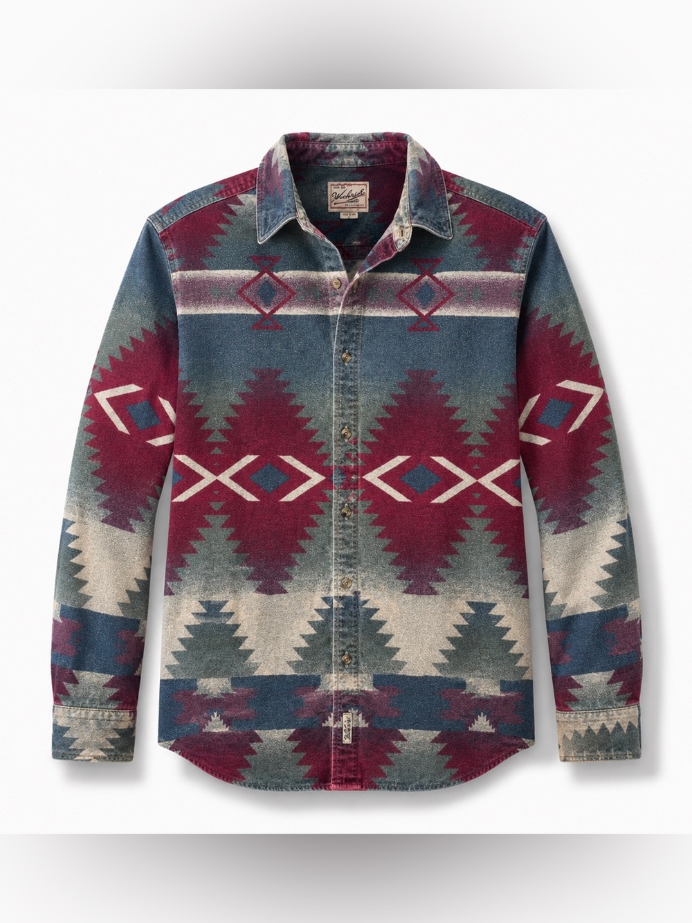 Woolrich Vintage Women’s Button Up Southwest Aztec Shirt - Size Large